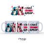 Arte para Caneca Stitch Love