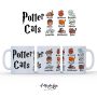 Arte para Caneca Potter Cats